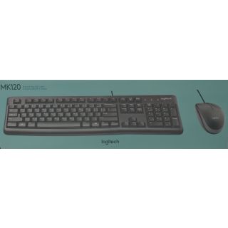 Logitech M120 Wired keyboard & mouse